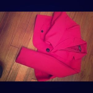 Giorgio hot pink cropped blazer